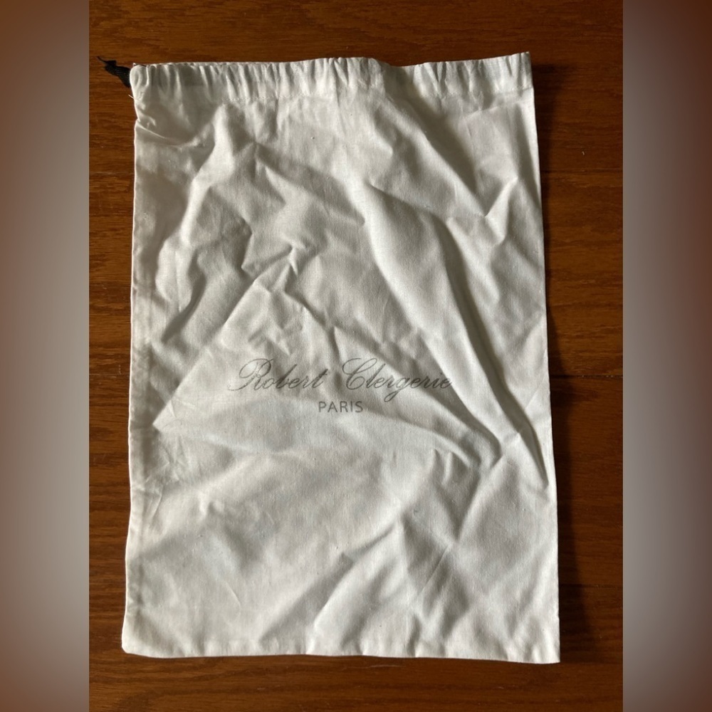 Robert Clergerie collectible shoe dust bags 9 1/2” X 14”